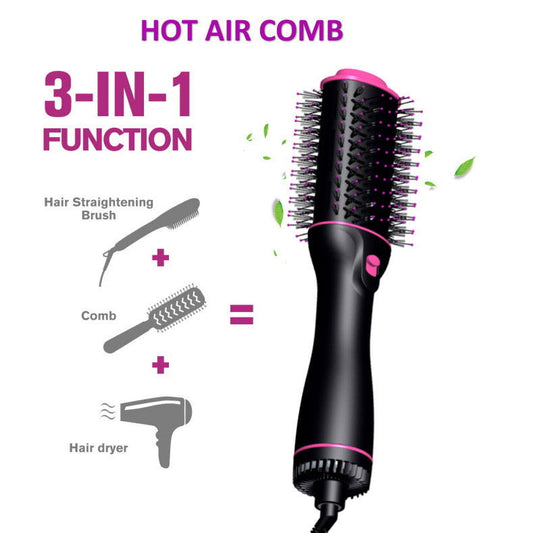 Hair Dryer Brush 3-in-1 Hot Air Brush Hair Styling Machine
